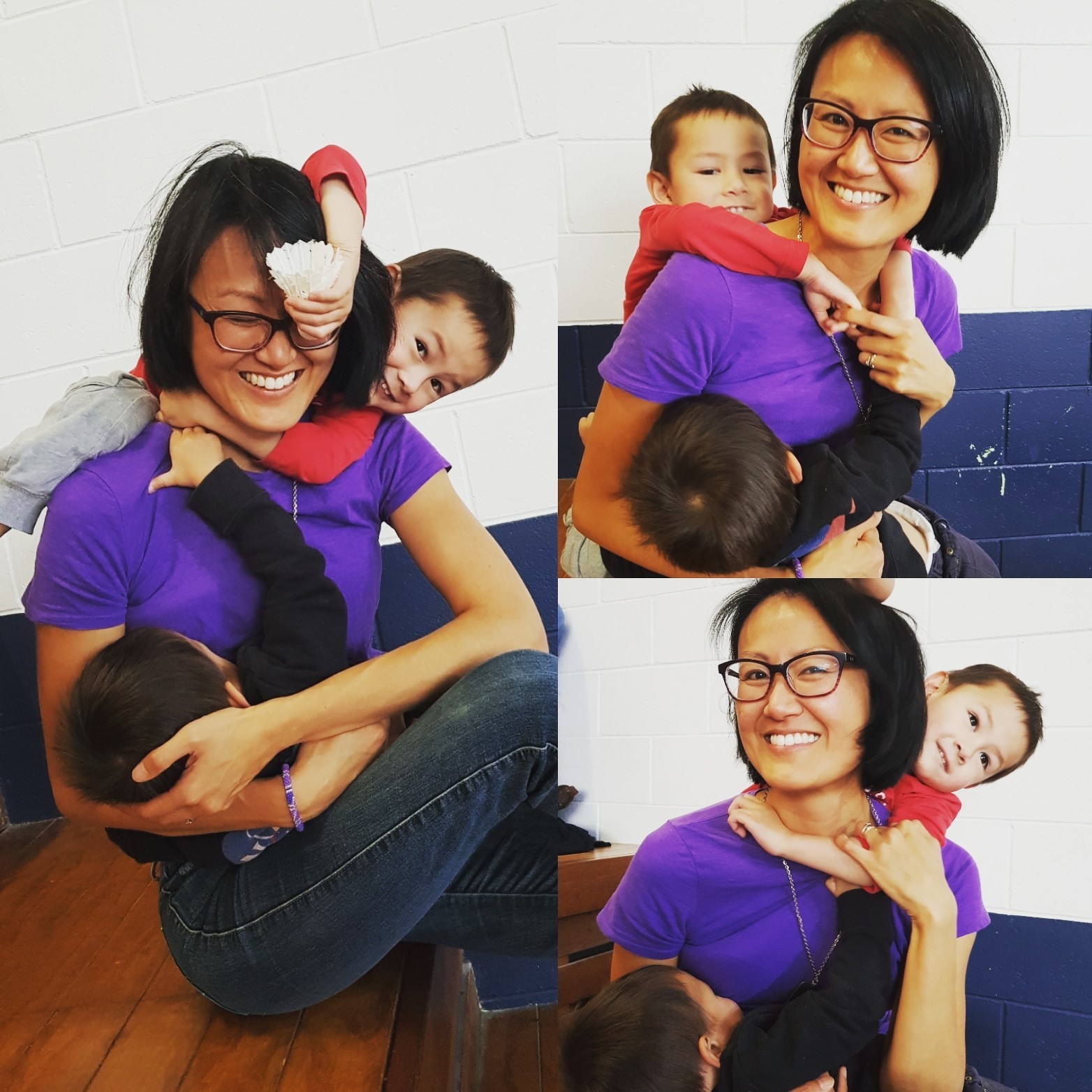 Sarah Yip breastfeeding